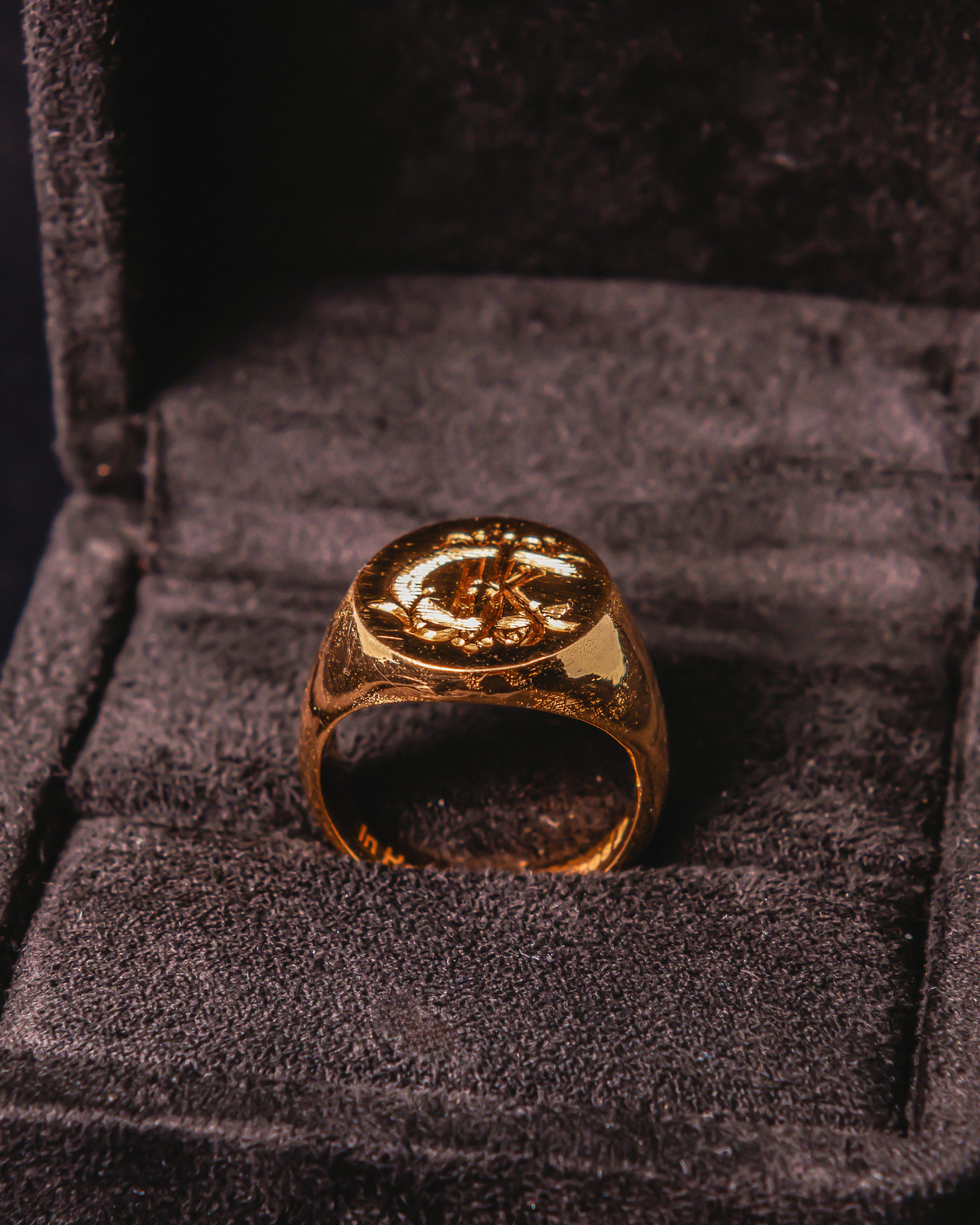 Monogram Signet Ring Bespoke Service