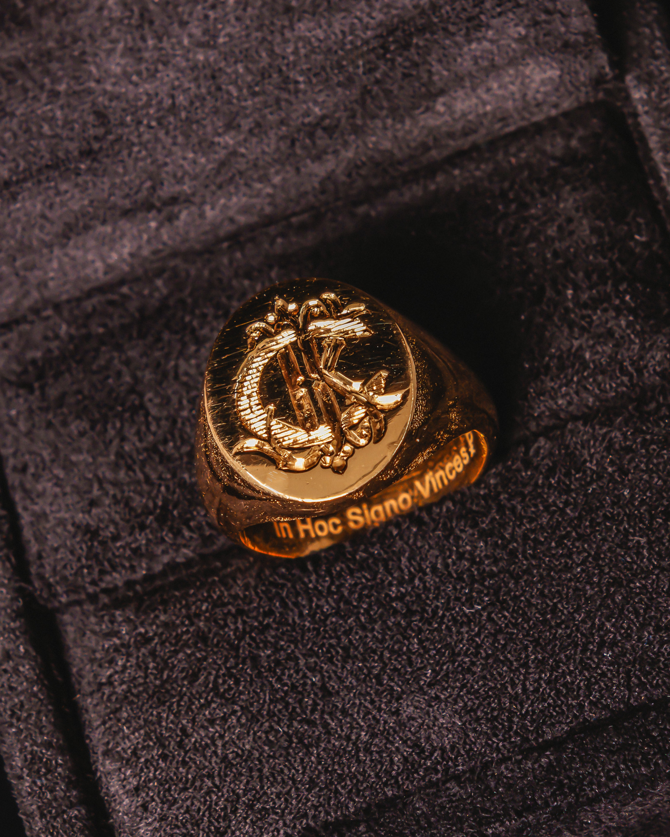 Monogram Signet Ring Bespoke Service
