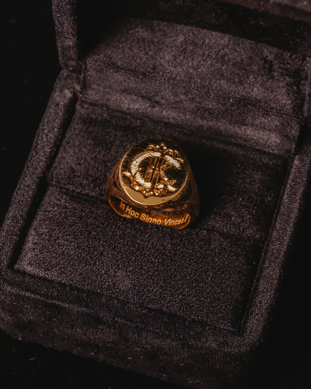 Monogram Signet Ring Bespoke Service