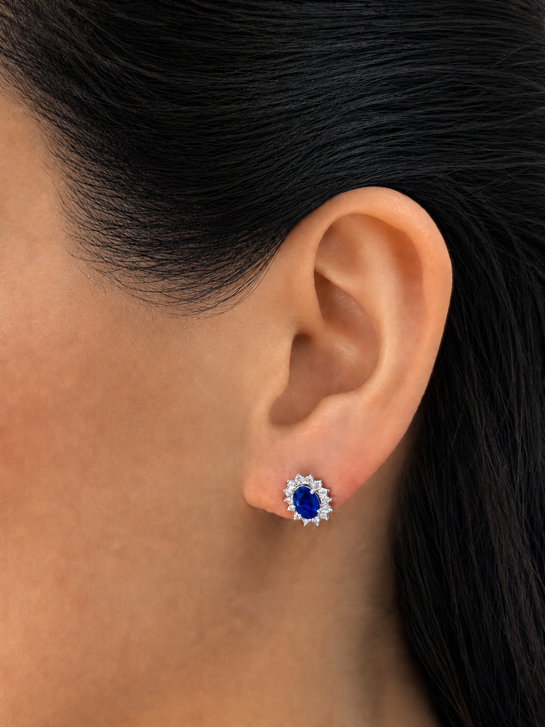Diana Sapphire Earrings