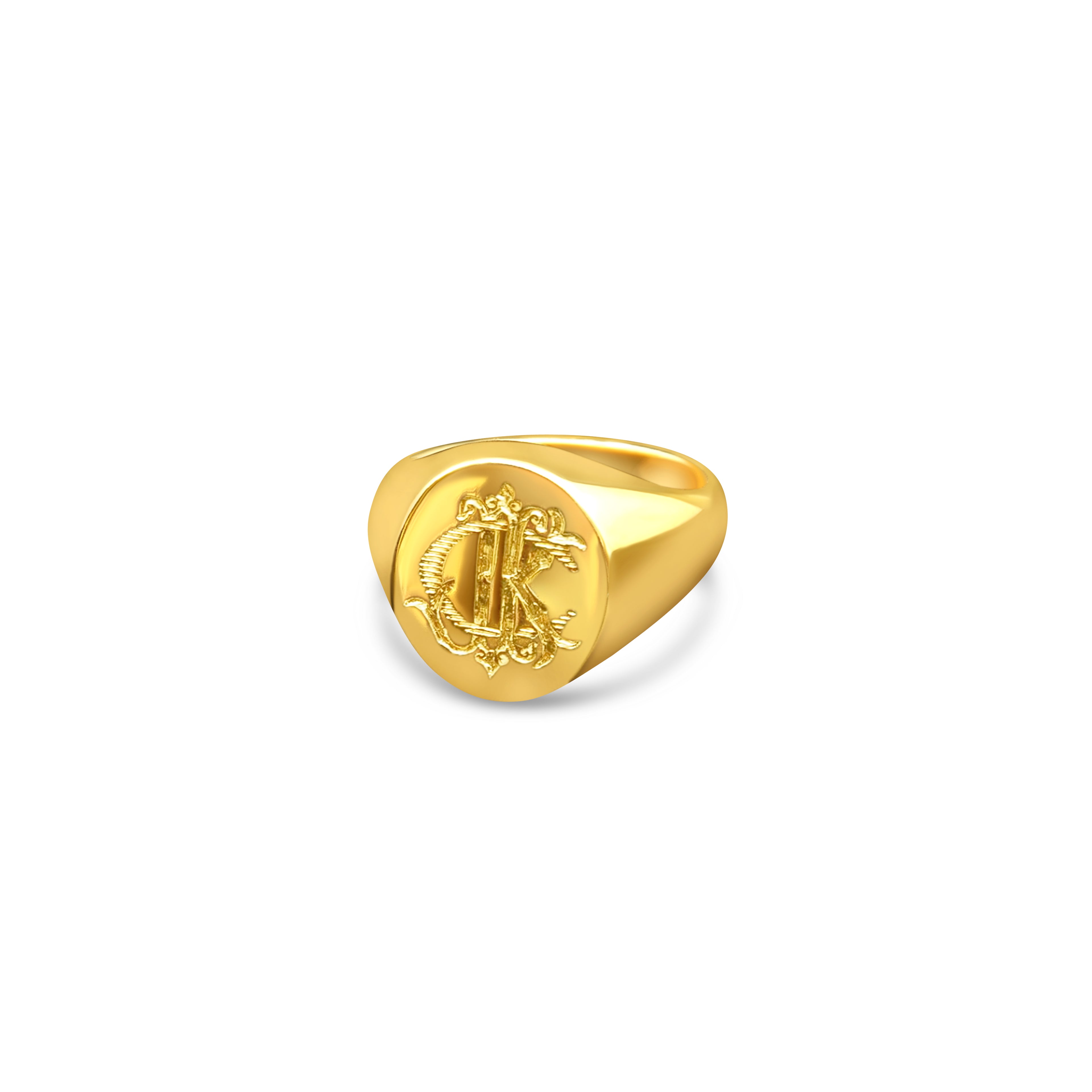 Monogram Signet Ring Bespoke Service
