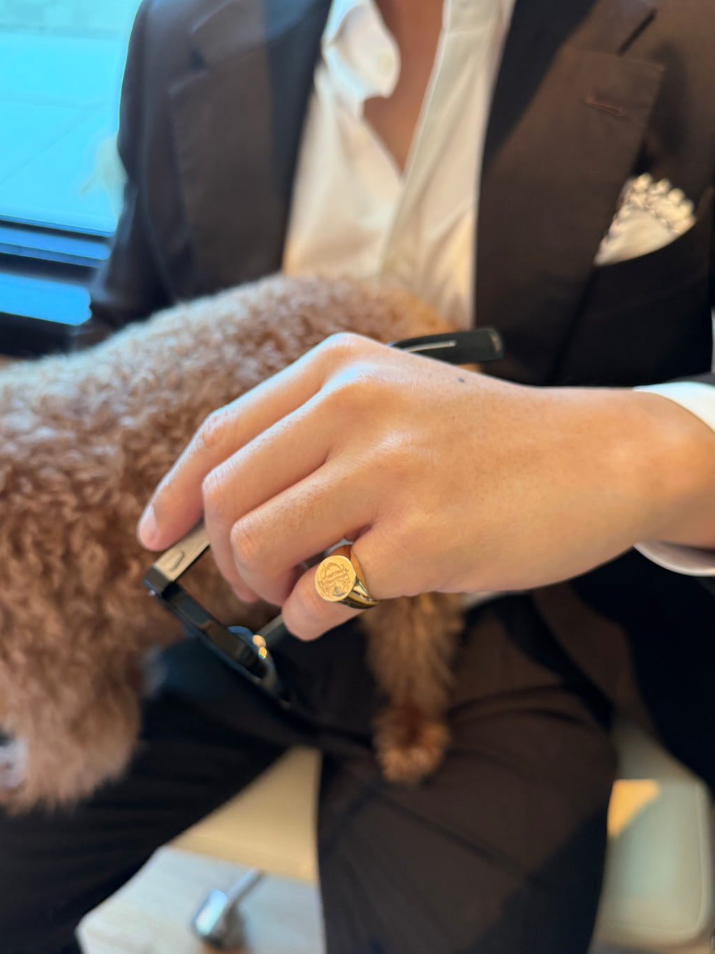 Monogram Signet Ring Bespoke Service