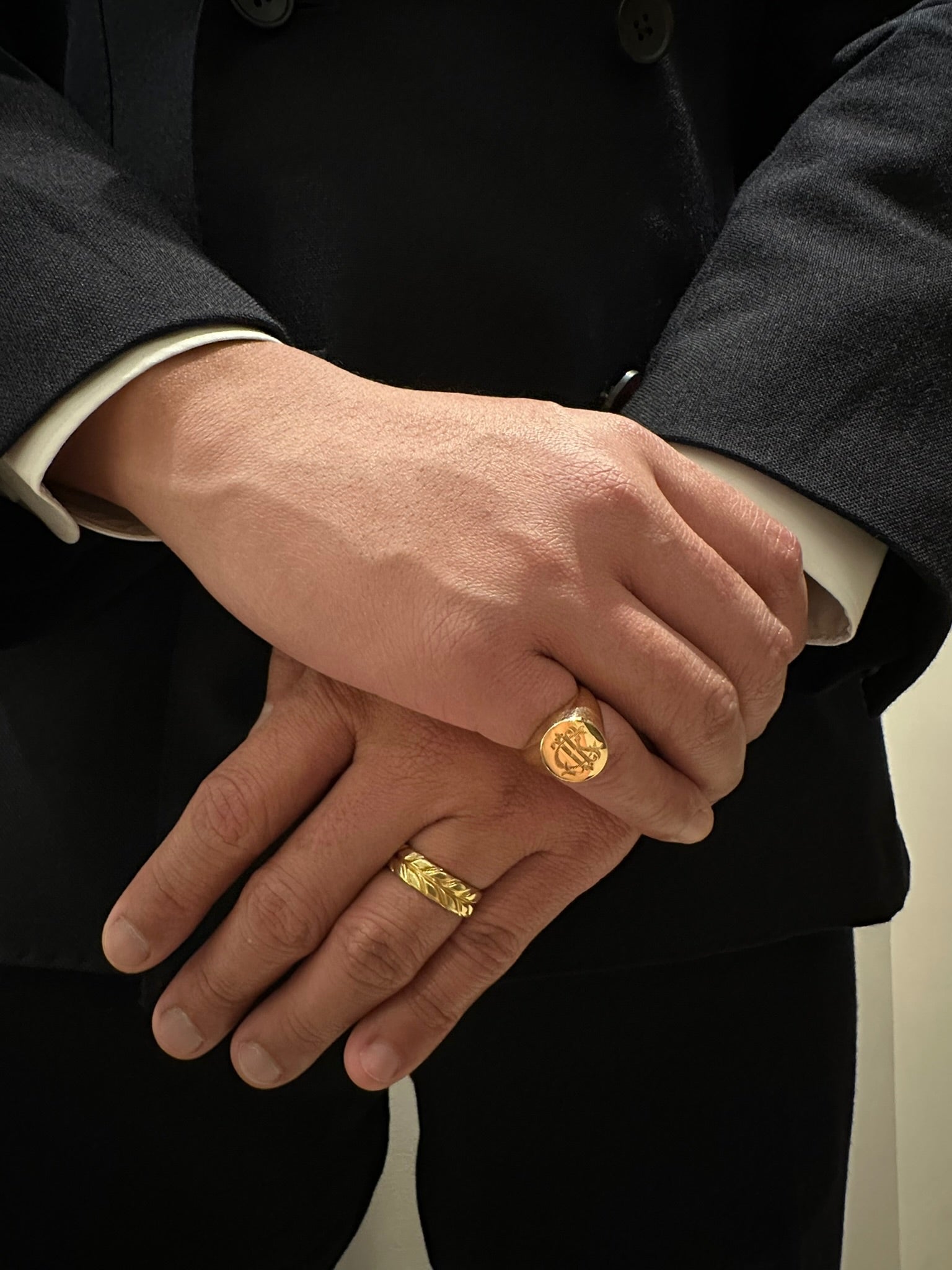 Monogram Signet Ring Bespoke Service