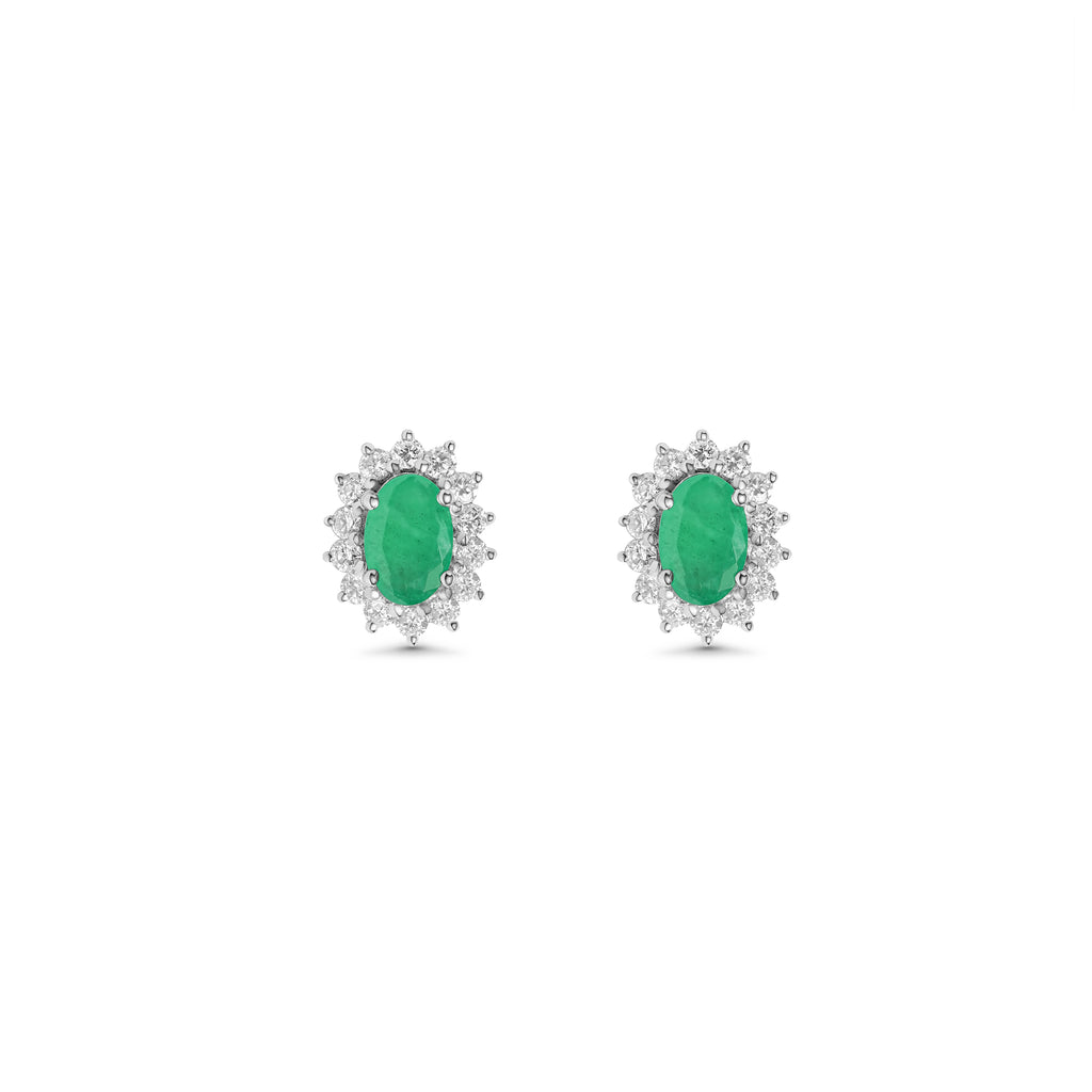 Ivy Emerald Earrings