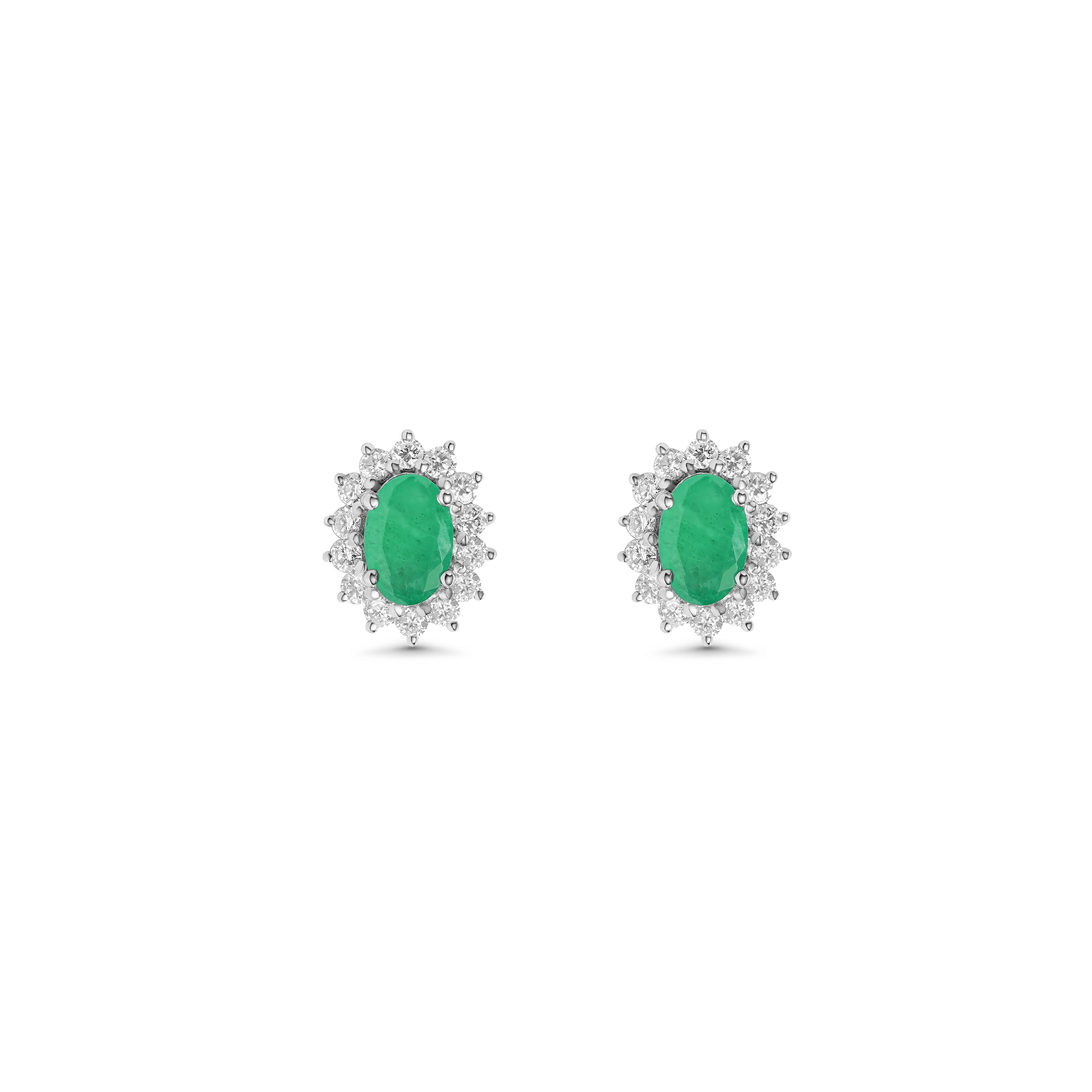 Ivy Emerald Earrings