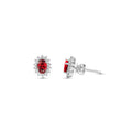 Scarlet Ruby Earrings