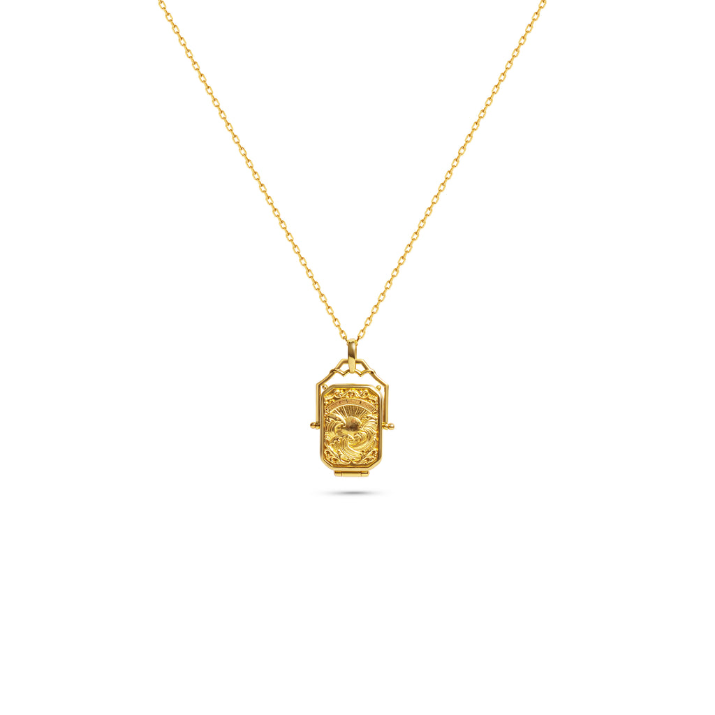 The Memoire Locket - 18K Gold Bespoke Photo Locket Service
