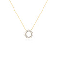 Solis Open Halo Necklace