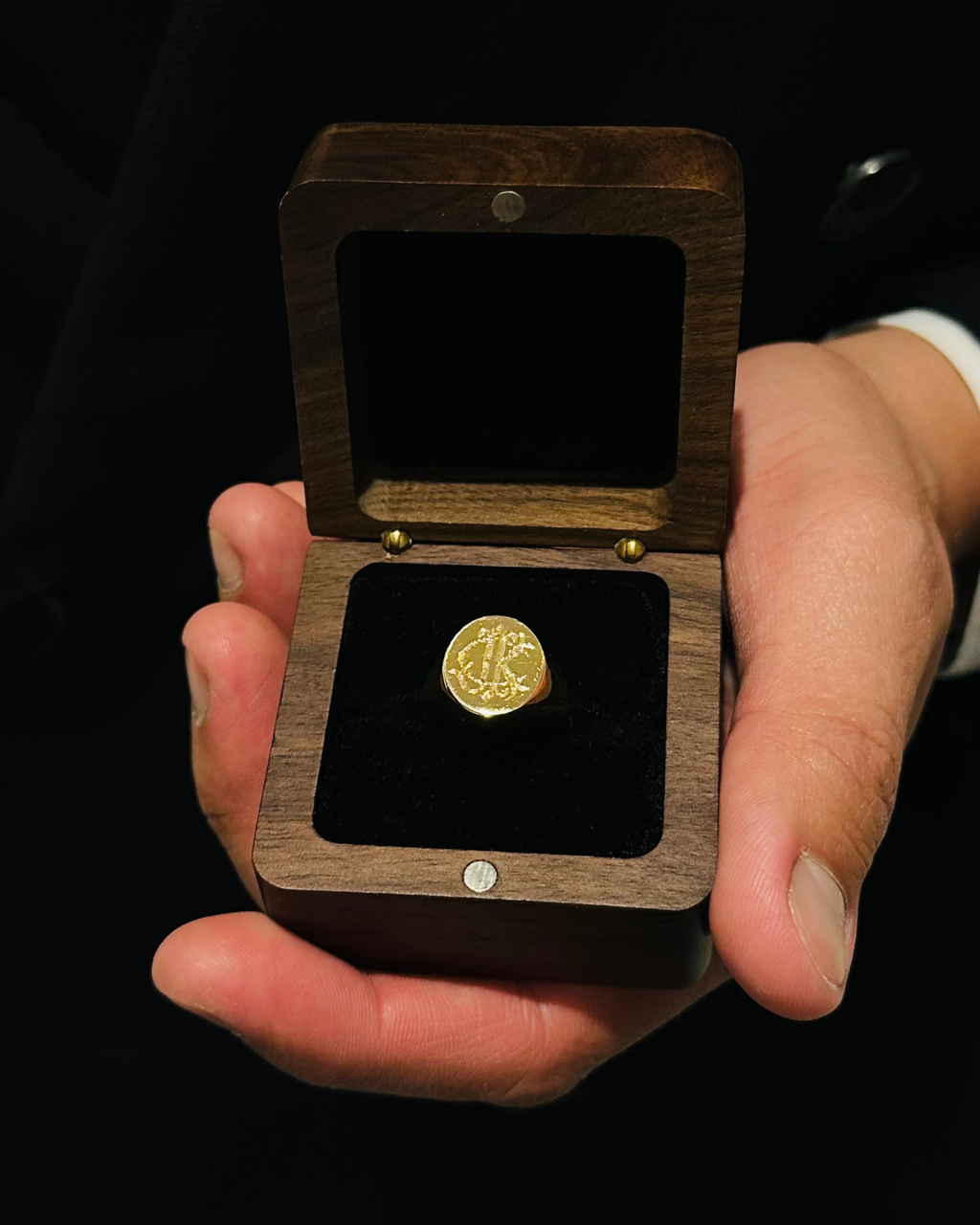 Monogram Signet Ring Bespoke Service